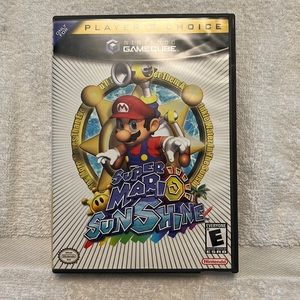 Nintendo game cube super Mario sunshine